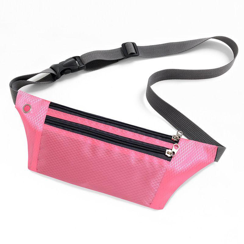 Waterproof Running Belt Fanny Pack With Adjustable Strap And Earphone Hole For Outdoor Activities