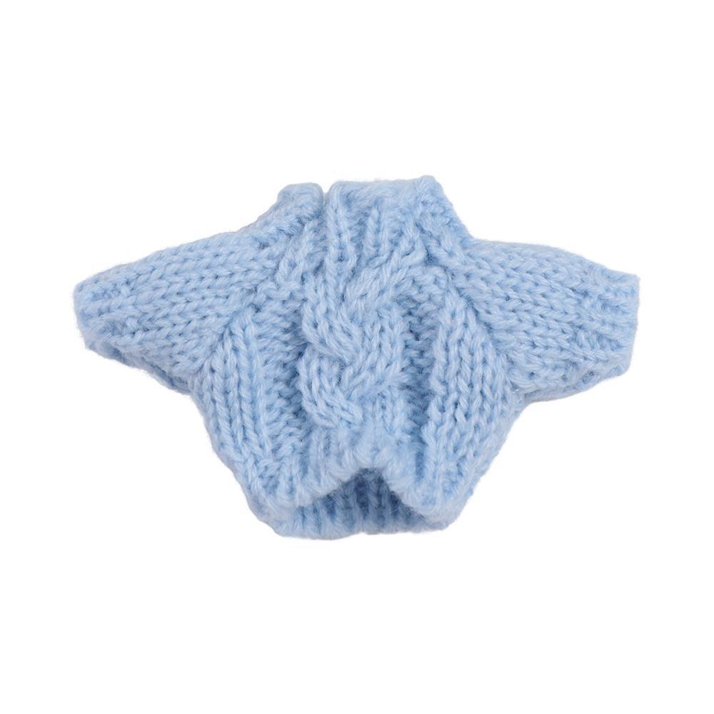 White/Red/Green Dolls Sweater Christmas Style Plush Doll's Clothing for 16cm/17cm Bjd Doll