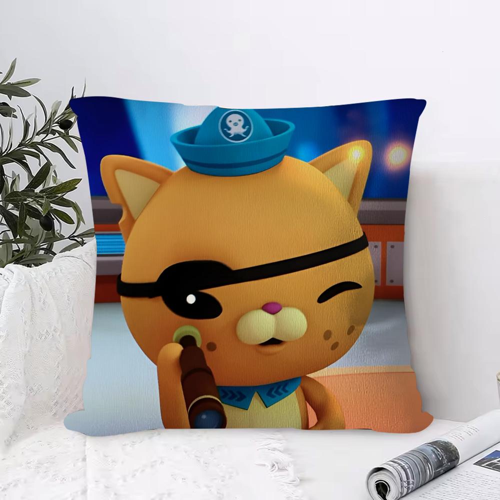 Cushion Cover Anti-dustmite Pillowcase Invisible Zipper Silky Short Plush Sofa Cushion Cover Divine Seal Throne