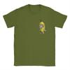Crying Cat Banana T Shirt Summer  Pure Cotton T Shirts For Mens Harajuku Printed Tee Shirt Short Sleeve Y2K Casual Tees