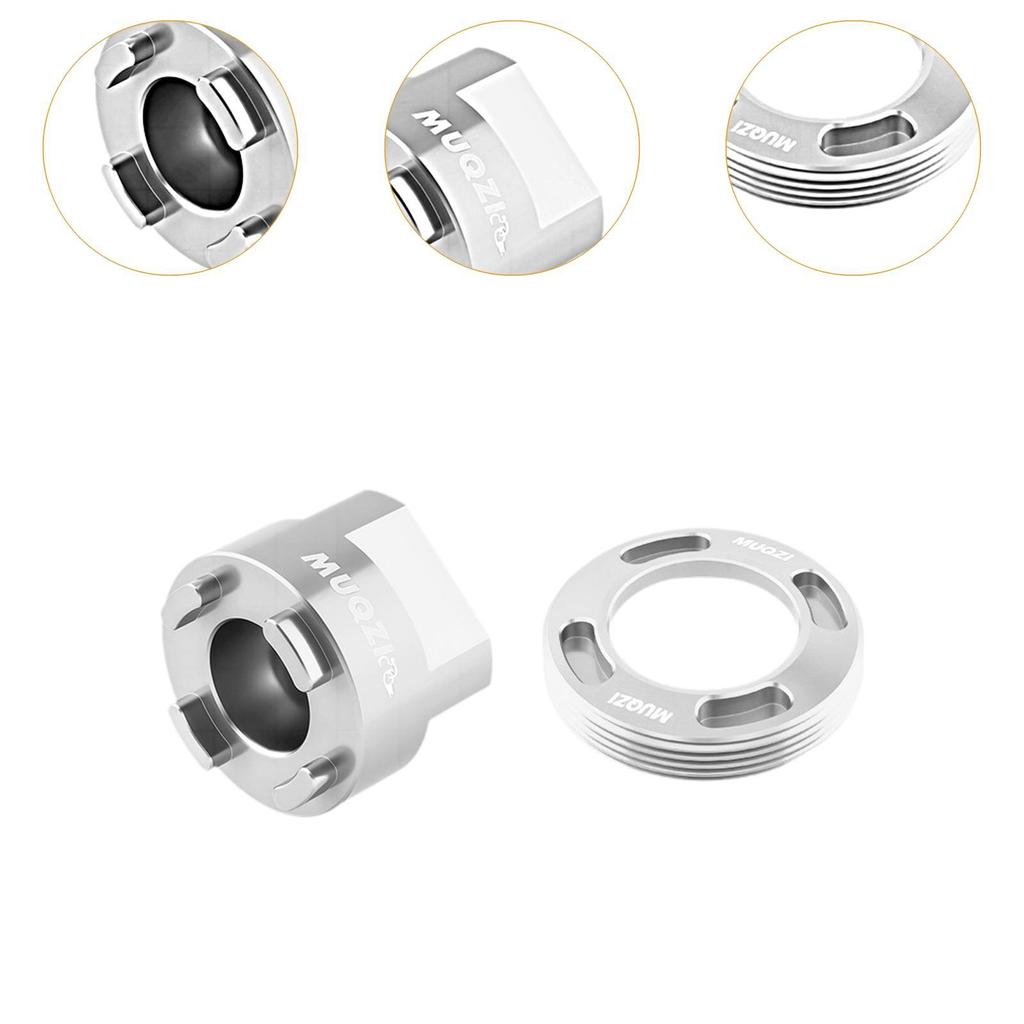 Bicycle Crank Remover Professional Aluminum Alloy Crank Arm Extraction Tool for Road and Mountain Bikes