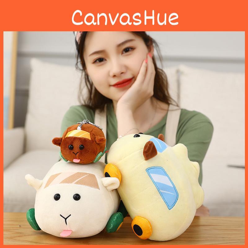 Toy Puipui Plush Cute Cartoon Girl Children Backpack Decorative Doll Pendant