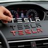 Ymbfz0 Samolepka na auto 3D kovová nálepka Auto Kapota Kufr Písmeno Logo Pro Tesla Model 3 Model Y Model S Model X Cybertruck SpaceX Hračka