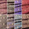 Chinesischer Stil Song Jin Bestickter Seidenstoff Blumenmuster Ethnischer Stil zum Nähen Kleidung Mantel Kleid Cheongsam Hanfu Stoff