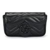 GG Marmont Matelasse Super Mini Bag Black Women Shoulder_bags 476433-AABZK-1000