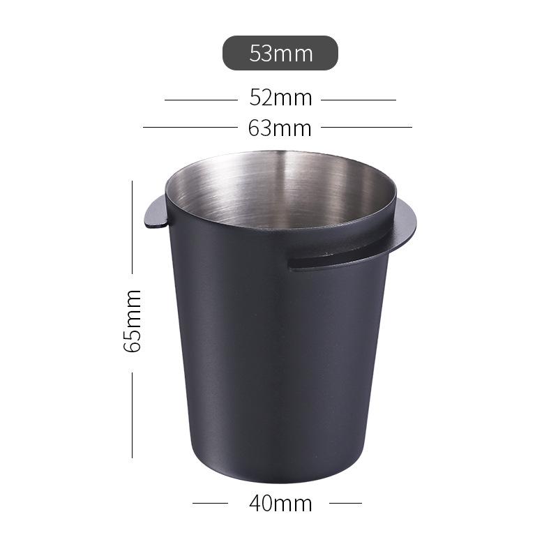 Kávový dávkovací pohár Čichací hrnek pro espresso kávovar Odolné nerezové kávové doplňky