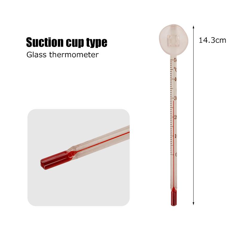 Aquarium Digital Thermometer with Suction Cup Fish Hang On Thermometer for Tank Thermometers Electronic LCD Thermometer