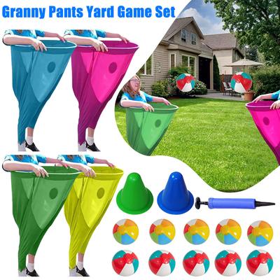 Pantalons de Mamie Party Rush Jeu de Jardin Le Jeu Ultime pour Fête de Jardin ! Jeux amusants parents-enfants : accessoires et jouets pour le jeu de lancer