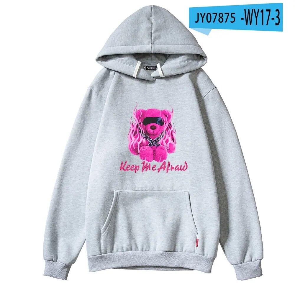 Nessa Barrett Merch Толстовки Зима Унисекс/Женщины С Капюшоном Милая Уличная Одежда С Капюшоном С Длинным Рукавом Унисекс 2XL