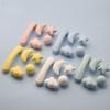 Matte Color Cloud Star Cabinet Knob Cute Cartoon Anti‑Collision Handle For Kids Room Wardrobe Drawer