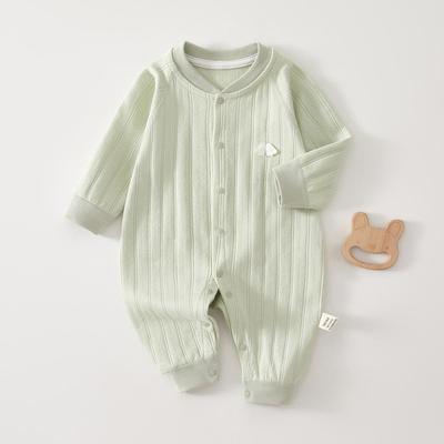 Tutina a maniche lunghe in puro cotone per neonato per primavera/autunno - Pagiamino romper per bambini che gattonano