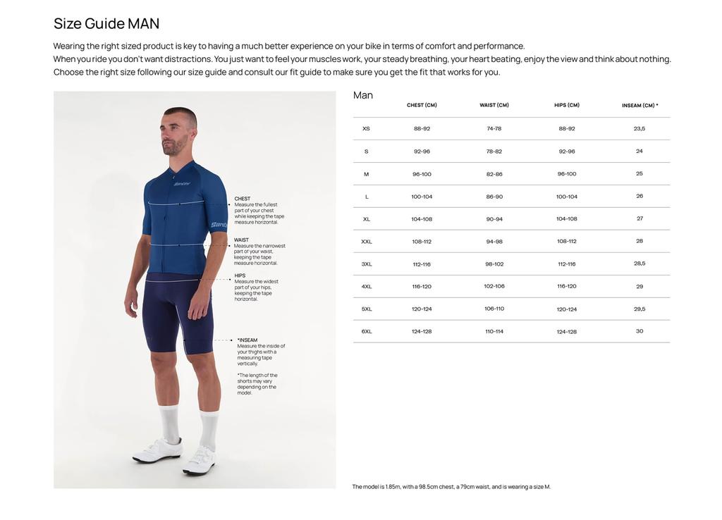 Santini Classic LA VUELTA-White Jersey, Men's, White