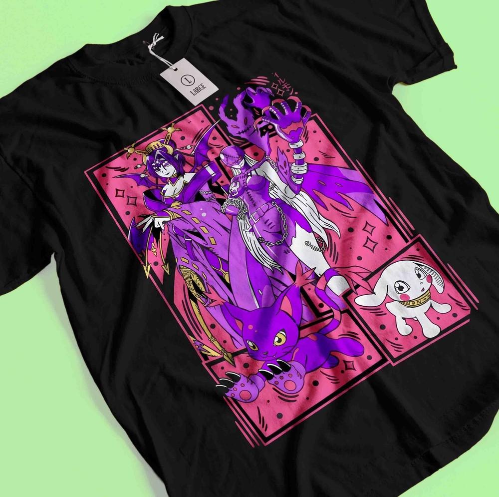 

Винтажная специальная футболка с аниме-любовью, японская футболка, футболка с аниме, футболка в подарок манга 4XL