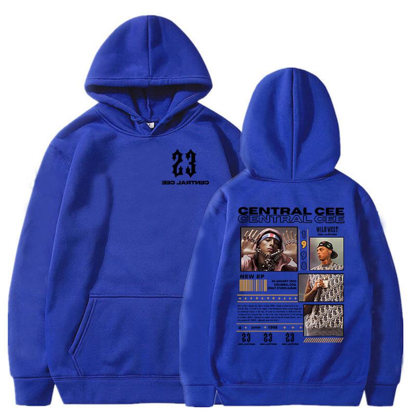 Central Cee CAN'T RUSH GRETNESS Mikiny s potiskem Pulovry s kapucí s dlouhým rukávem Streetwear Rapper Potisk Móda Oblečení Unisex