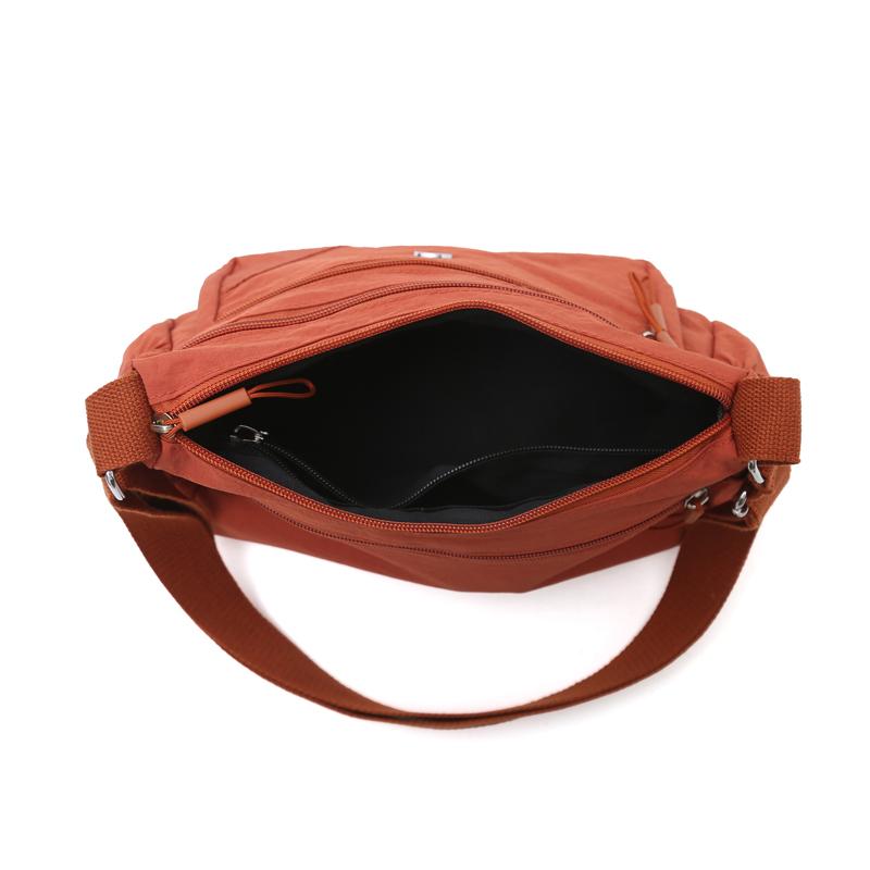 Crossbody-Tasche mit großer Kapazität Wasserdichte Schultertasche mit großer Kapazität Nylon Mamatasche