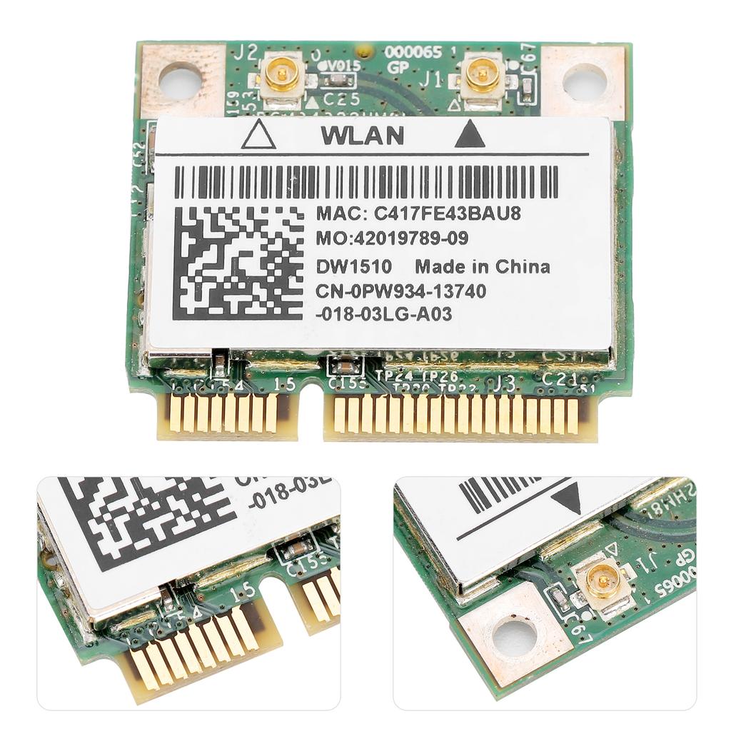 Mini PCIE Network Card WiFi for OS X Computer Supplies 2.4 5G 300M BCM943228HM8L