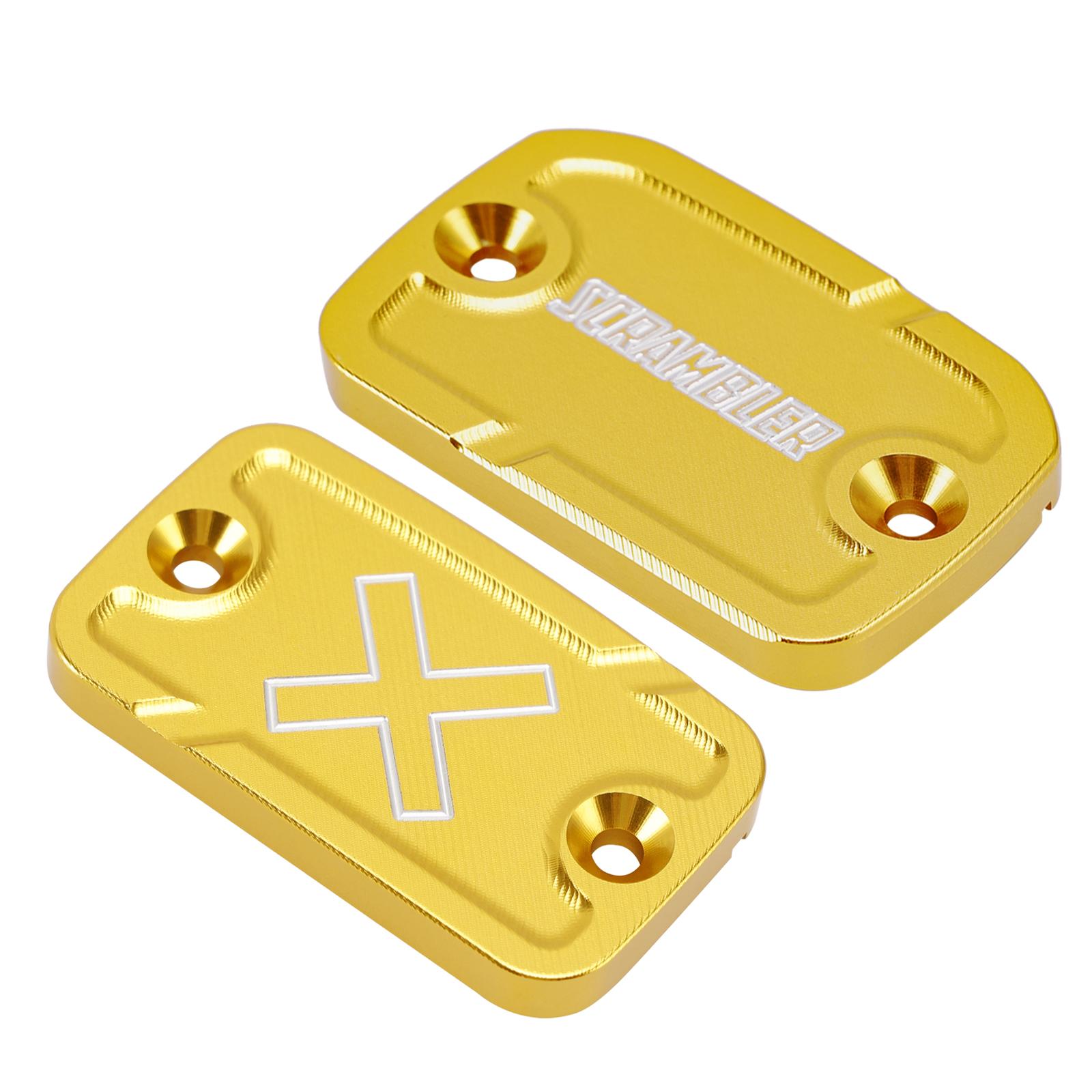 

Золотая крышка бачка переднего тормоза и сцепления для Ducati Scrambler 800 1100 2015-2025