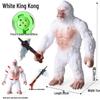 King Kong Chimpanzee Model: Plastic Gorilla Ornament for Children's Cognitive Play
