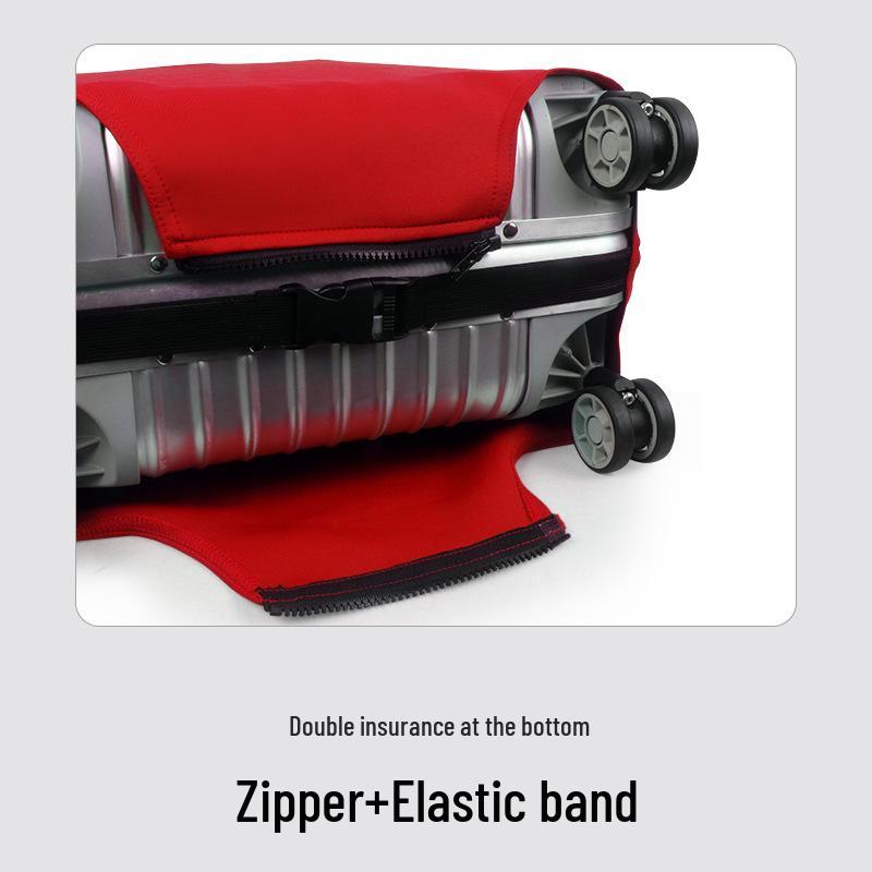 Tekerlekli Bavullar İçin Kalınlaştırılmış Elastik Bagaj Toz Kılıfı