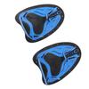 WHALE Swimming Diving Hand Fins Paddles Webbed Training Fin Scuba Equipment (Blue L)