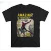 Genuine Incredible Fantasy Spider-Man Poster Gildan Pop Print Men's Comfortable Cotton T-Shirt Loose Plus Size Top