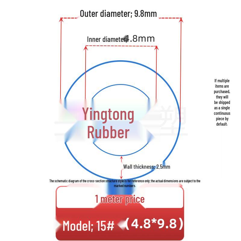 Clear Food-Grade Silicone Tubing for Peristaltic Pumps (Sizes: 0.8 - 9.5mm)