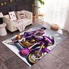 Prince Purple Guitar Performance Carpet Suitable For Outdoor Playrooms Dormitory Study Room Antislip Rug Office Home Decor Wedding Party Gift