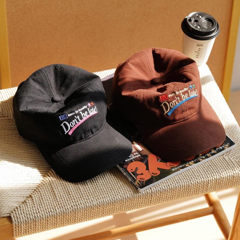 Retro Trend Cap Women's New Big Head Circumference Baseball Cap Showing Face Small Versatile Sun Hat