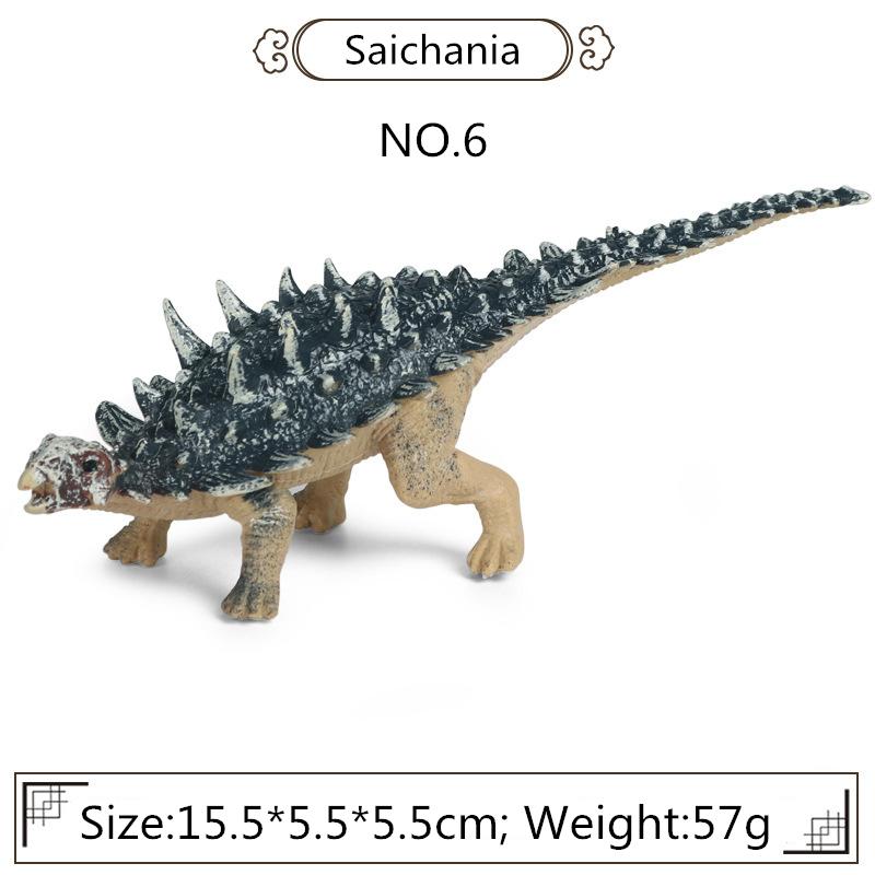 Mini Jurassic Dinosaurs Action Figures Simulate Solid Vintage Tyrannosaurus Rex Triceratops Model Toys For Children Xmas Gifts