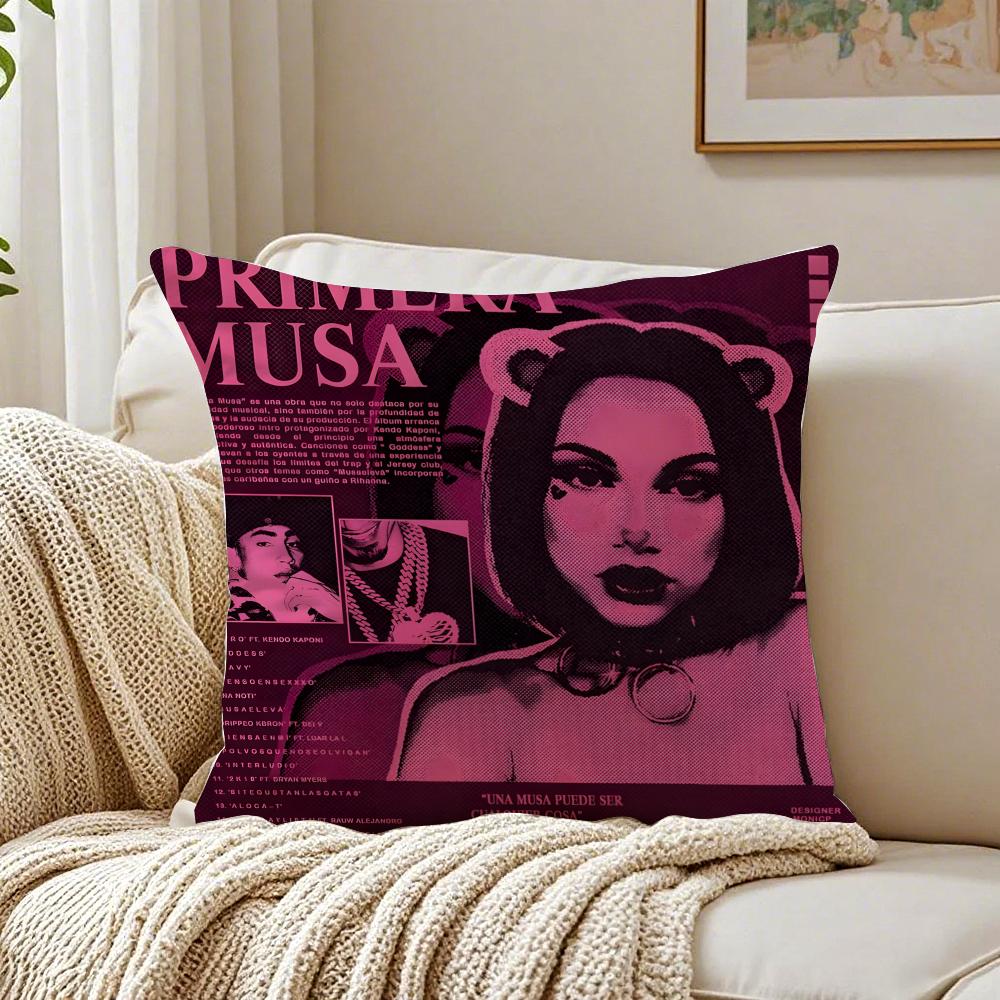O-Omar Courtz Trendy Idol Cushion Cover Pillowcase Anti-Dustmite Living Room Sofa Decor Cushion Room