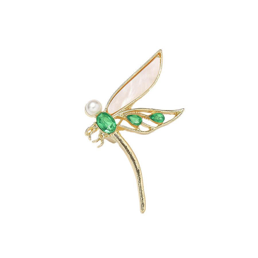 Personalized Fashionable Dragonfly Brooch золотой