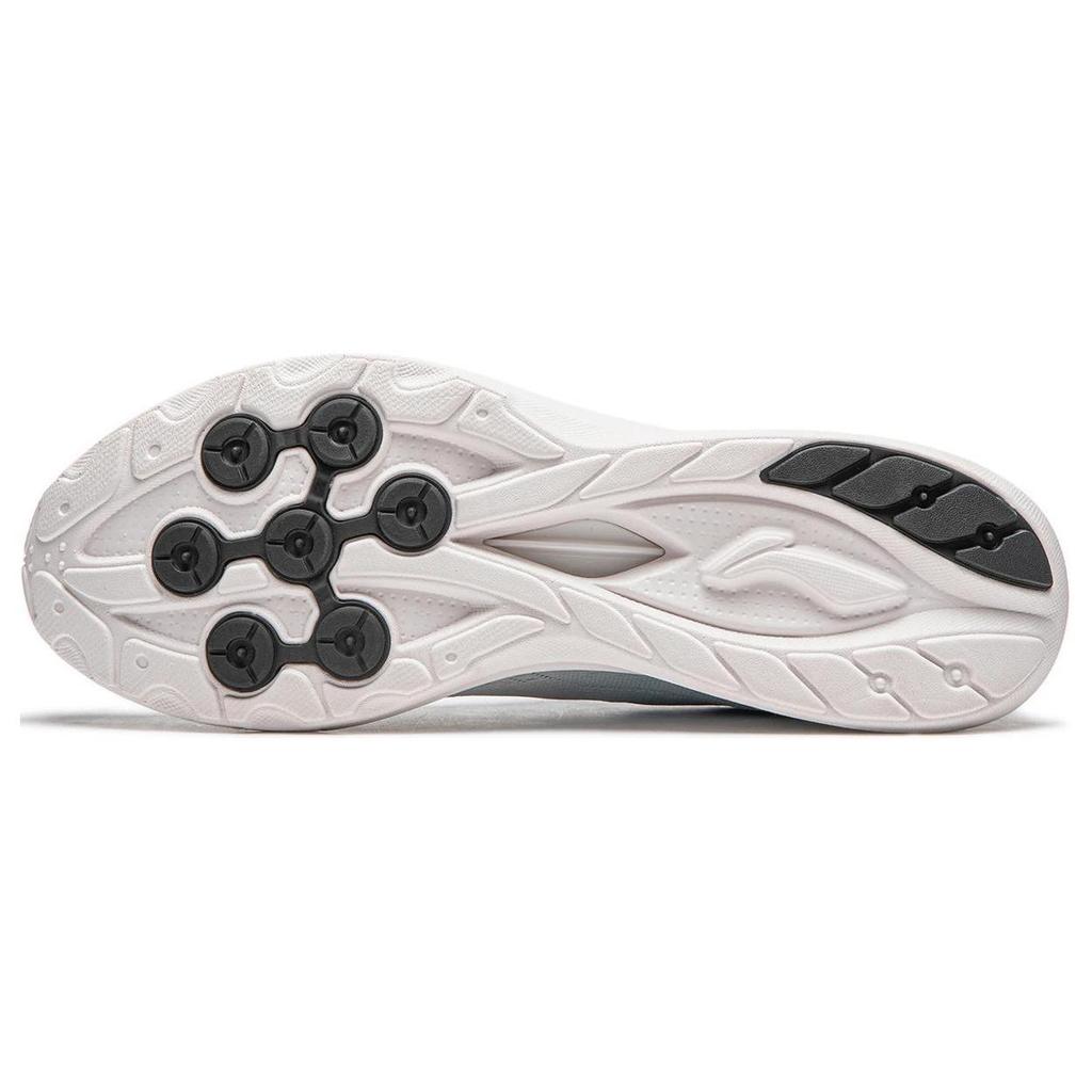 Li Ning Qingyi Dämpfung Rutschfest Abriebfest Leicht Niedrig geschnitten Laufschuhe Herren Blau ARSU015-1