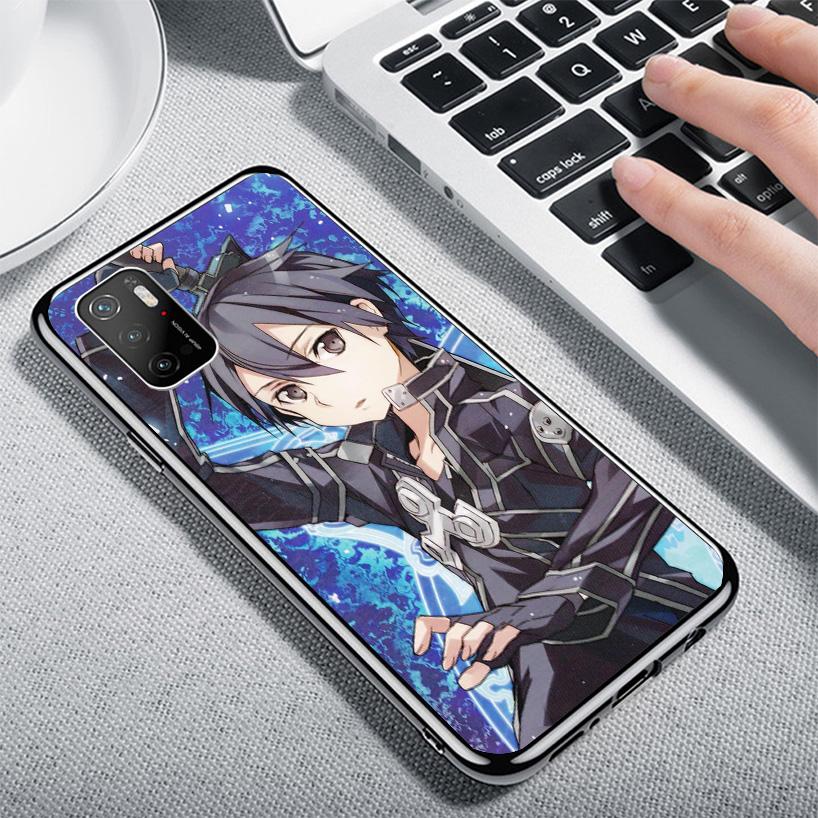 Sword Art Online Anime Phone Case For Xiaomi Poco X7 X6 X5 Pro F7 Ultra Redmi 15C 15 13C 13 12C 12 10 10A 10C 9 9A 9C 9T Cover P