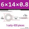 Extra Thick Galvanized Iron Flat Washer, Round, M3-M62