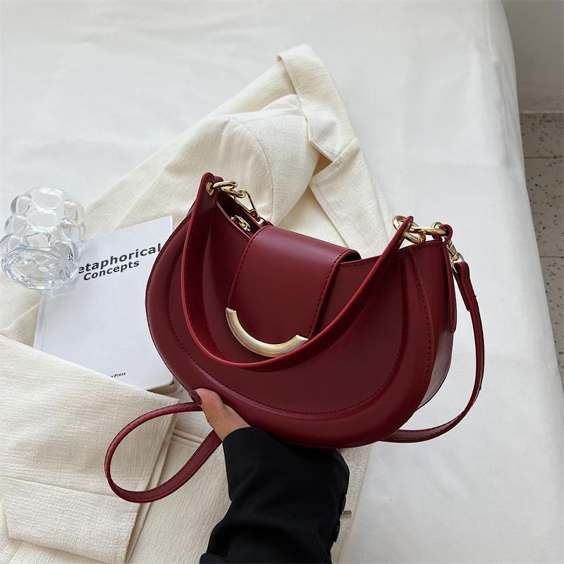 Nischen-Designer-Schultertasche für Damen, trendige, lässige Umhängetaschen für Damen, einfache, allgleiche Unterarmtasche