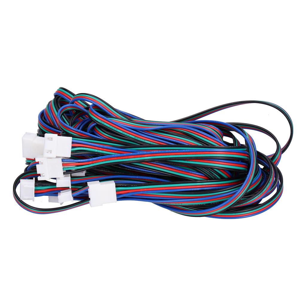 5Pcs Motor Extension Cord Male to Female Voron 2.4 Extruder Cable for Charging Plug