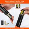 Electric Oil Pump Liquid Transfer Pump Powered Fuel Transfer Pump Outdoor Vehicle Fuel Gas Transfer Suction Pumps Accessories