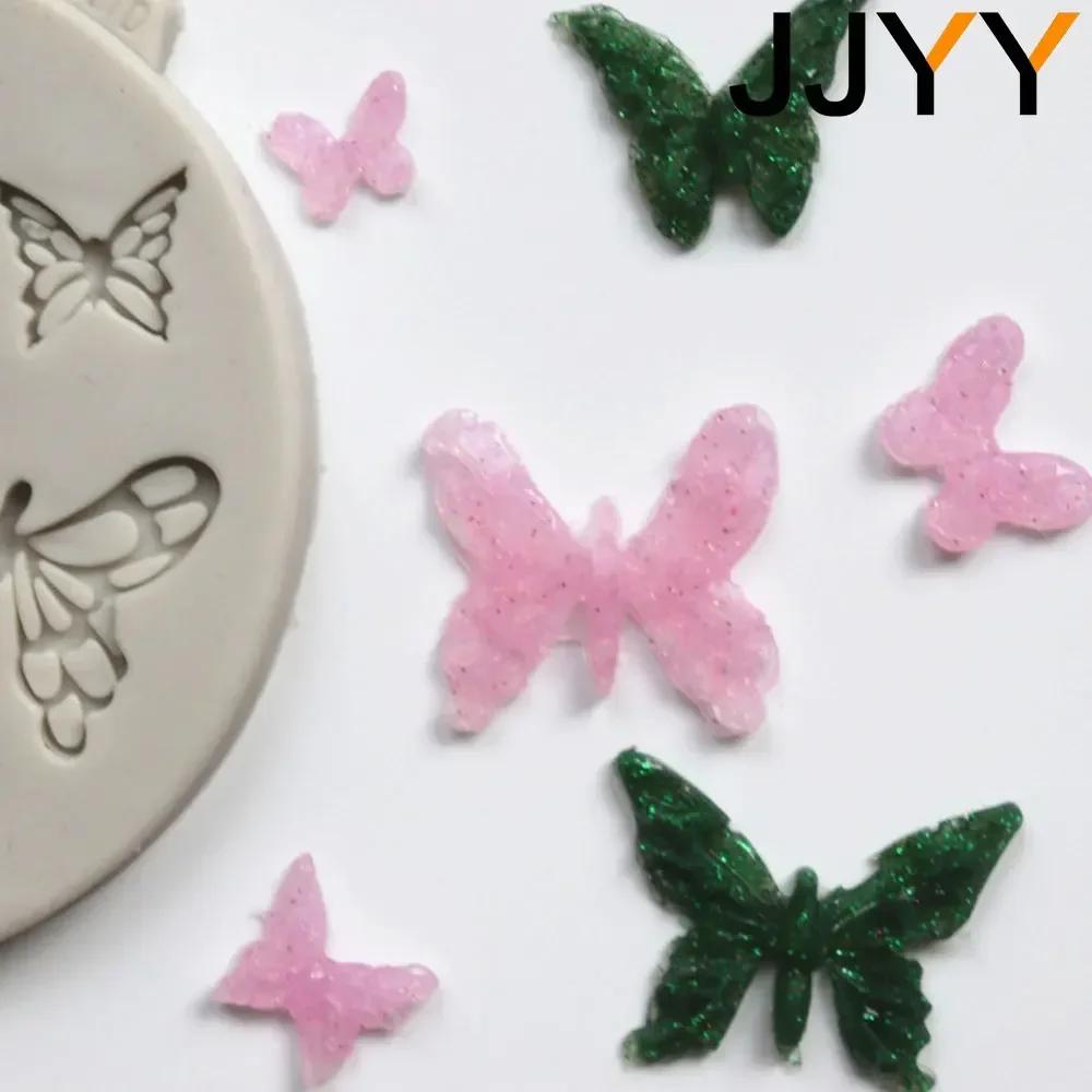 DIY Butterfly Cake Molds Silicone Fondant Molds Creative Chocolate Cake Decorating Tools for Baking