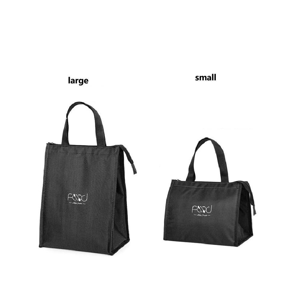 Waterproof Picnic Travel Cooler Lunch Bag Lunch Box Breakfast Organizer Portable Insulated Thermal Bag small