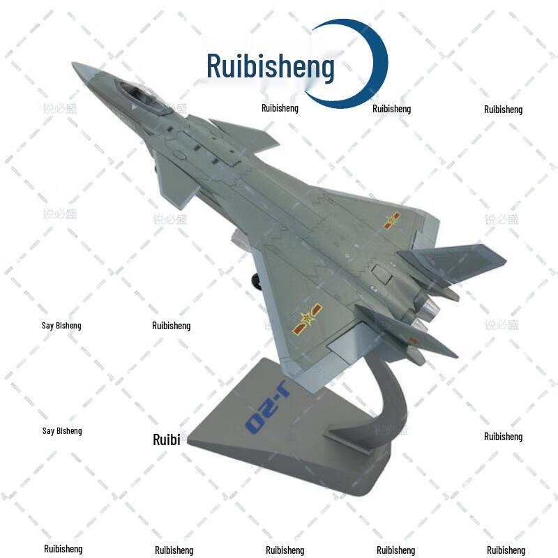 1:72 J-20 Fighter Jet Alloy Model