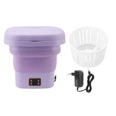 9L Portable Washing Machine Foldable Small Laundry Machine Automatic Baby Underwear Washing Machine