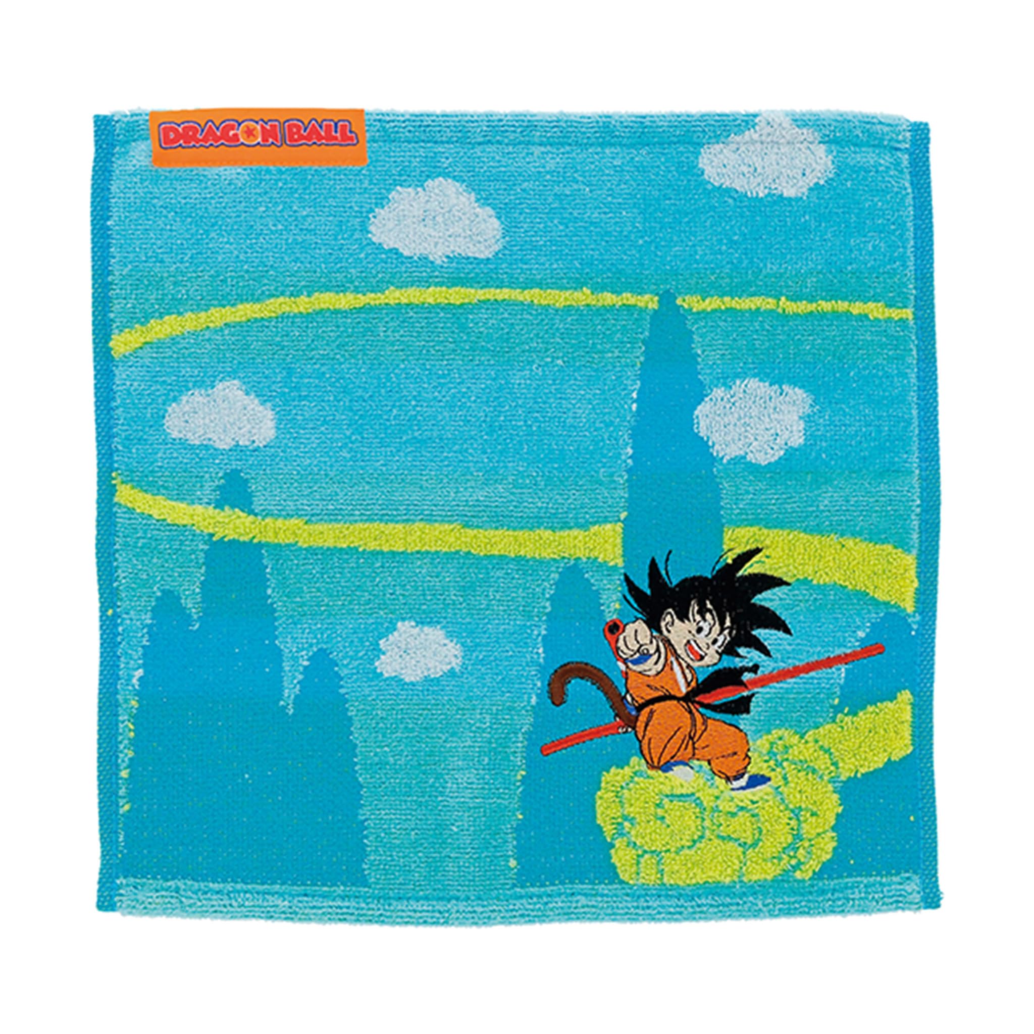 Marushin Handkerchief Dragon Ball Goku and Flying Nimbus Antibacterial and Deodorizing Treatment Untwisted Yarn 4005009300 - Super - - -