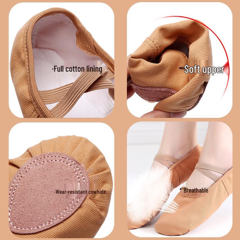 Cat Paw Style Soft Sole Dance Shoes for Adults & Children - Ballet & Ethnic Dance