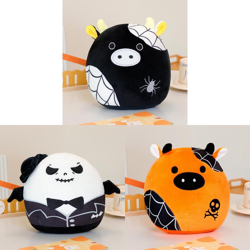 Halloween Plush Toy Ghost And Spider Soft Doll For Kids Party Decor And Gift Ideas