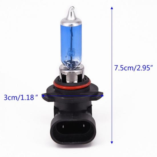 Car White 9005/HB3 6000K Xenon Gas Halogen Headlight Drive Night Light Lamp Bulb