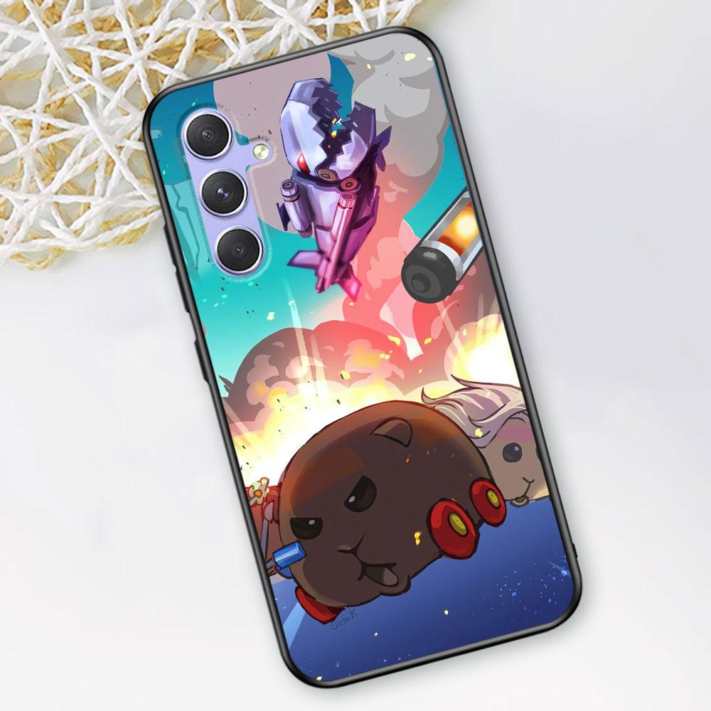 Cute PUI PUI MOLCAR Case for Samsung Galaxy A51 A53 A54 A31 A52 A12 A13 A21s A22 A32 A11 A22 A33 A41 A52s A73 TPU Phone Cover