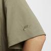 Nike Tech Round Neck Pullover Solid Color Small Logo Loose Quick-Dry Breathable Short Sleeve T-Shirt Men Tops Olive-Green FZ7561-276