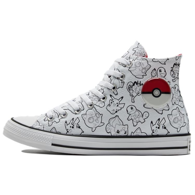 Converse Pokemon x Chuck Taylor All Star High  Poke Ball  Men s A01651C EU 37