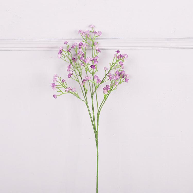 Simulation Gypsy dried flower bouquet, fake flower wedding decoration flower soft glue Gypsy simulated flower