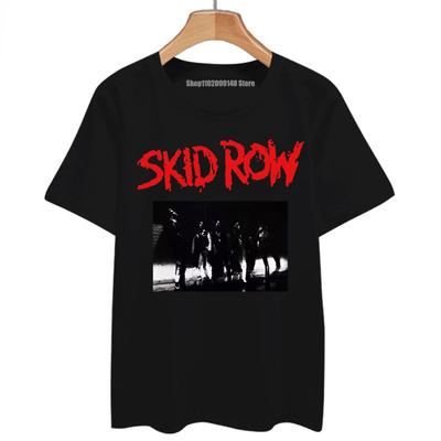 Skid Row Slave To The Grind Tour Mens Womens TShirt Metal Rock  Merch Tshirt Casual  Street Dress Men Clothing  T Shirts